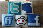 Craftsquatch Geek pillows